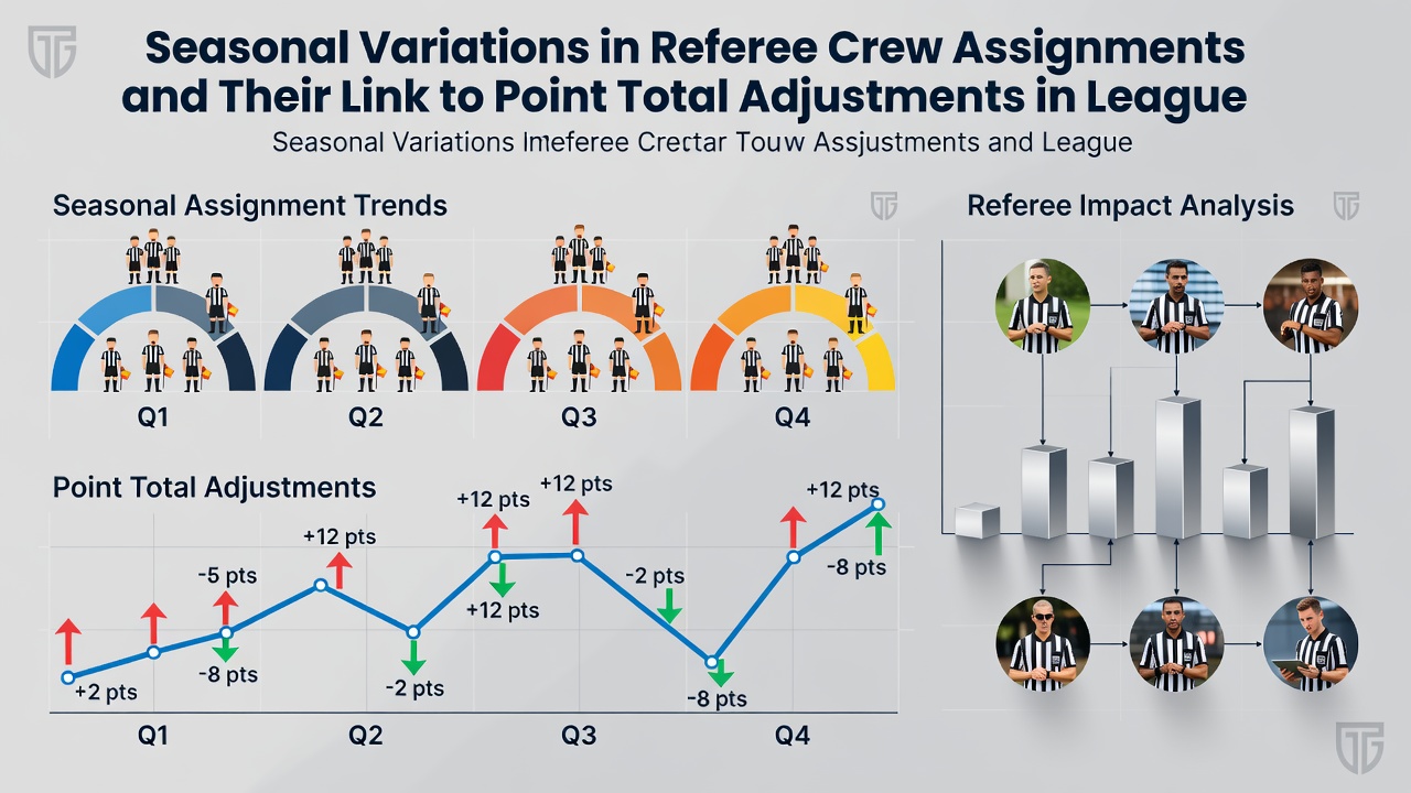 Close-up of referee signals during a fast-paced playoff sequence affecting game flow and scoring